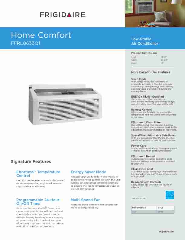 Frigidaire Air Conditioner FFRL0633Q1-page_pdf
